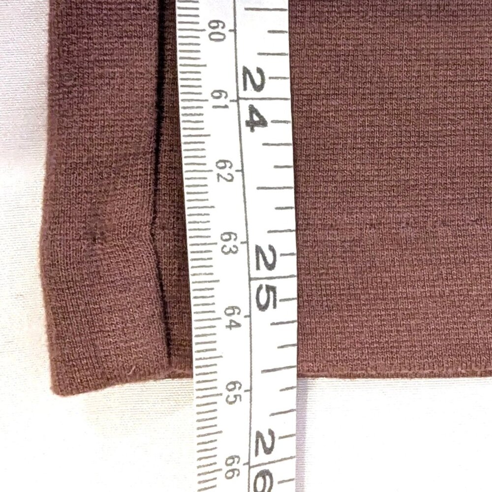 Old Navy | Brown Raisin Sleeveless Ponte-Knit Jumpsuit Viscose Blend | Medium - Picture 10 of 10